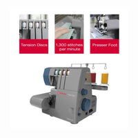 Máquina Overlock SINGER Heavy Duty X5004-HD